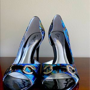 Carlos Santana Size 9 Roulette Blue Java